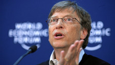 The business mogul and philanthropist said he would be more vocal in lobbying for US-based nuclear research this year. Image: the World Economic Forum